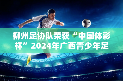 柳州足协队荣获“中国体彩杯”2024年广西青少年足球锦标赛（男子组）B组亚军